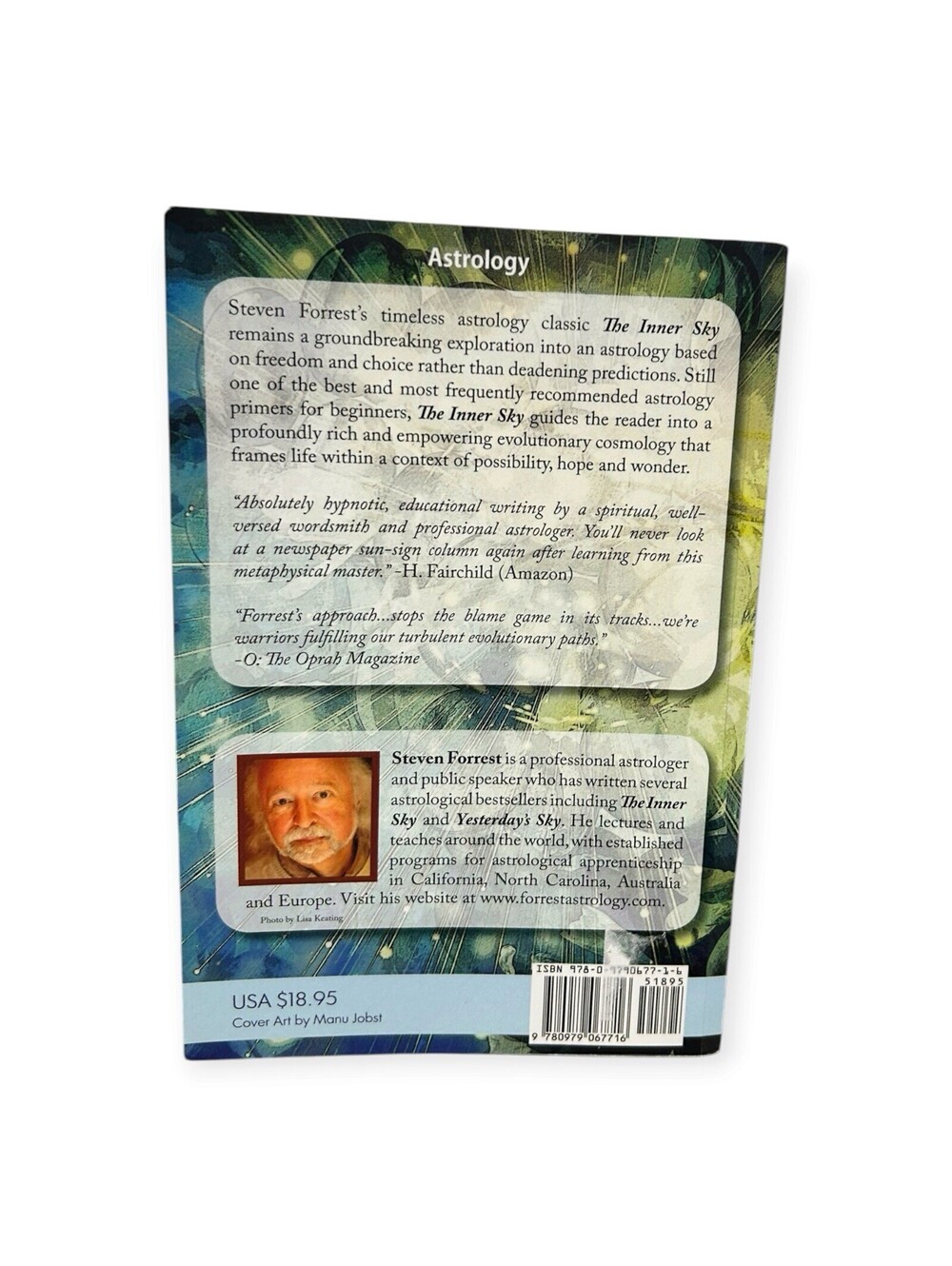 The Inner Sky Steven Forrest Paperback Book - Picture 2 of 5